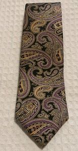 Chaps Ralph Lauren Mens 100% Silk Tie
